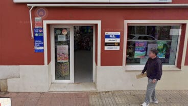 Administración de lotería con el premio