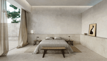 Añade elementos rústicos y naturales para un toque auténtico en tu dormitorio mediterráneo