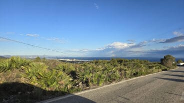 Arcoíris en el horizonte de Dénia 01