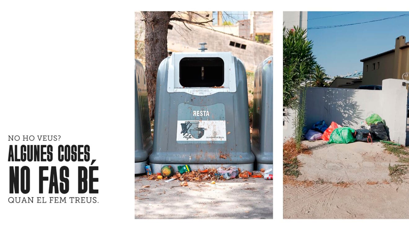 Campaña 'Hazlo bien. Recicla bien' de Dénia