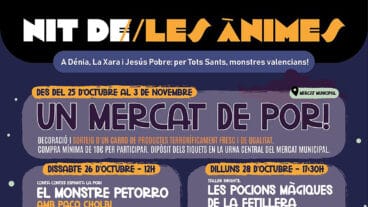 Cartel de actividades Les Ànimes dest