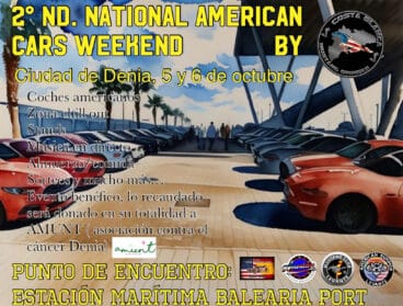 Cartel del American Cars Meeting 2024