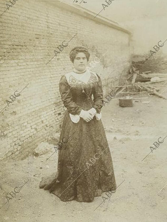 Imagen: Cecilia en la cárcel. ABC.