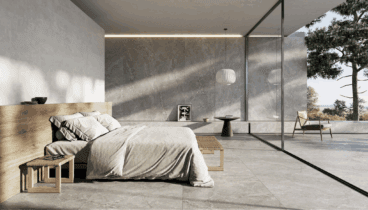 Colores cálidos y arenos para crear dormitorios y baños de estilo mediterráneo