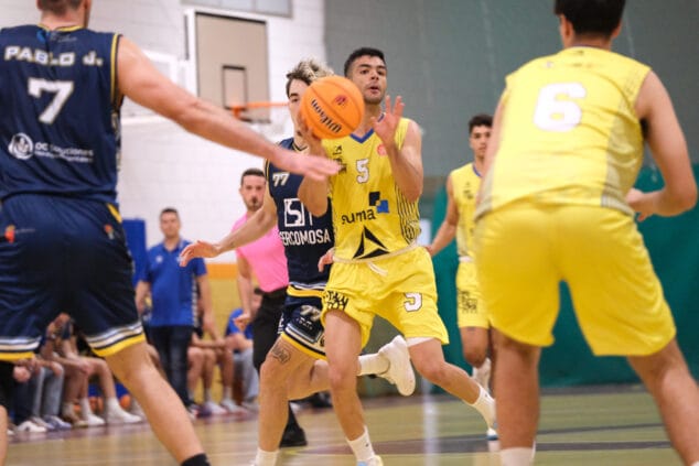 Imagen: Dénia Bàsquet SUMA BPM Lighting en el partido