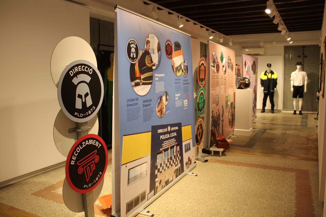 Exposición de la Policía Local de Dénia