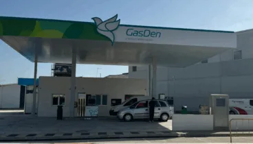 façana de la nova benzinera gasden