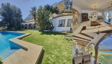 gran bajada de precio increible villa en el montgo con piscina y amplias terrazas