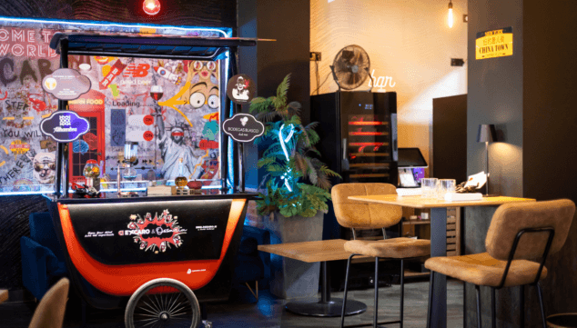 Imagen: Interior del restaurante Dexcaro en Dénia, valorado como el mejor restaurante de Alicante