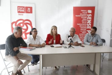 José Chulvi, Yaissel Sánchez, Rocío Briones, Vicent Grimalt y José Ramiro