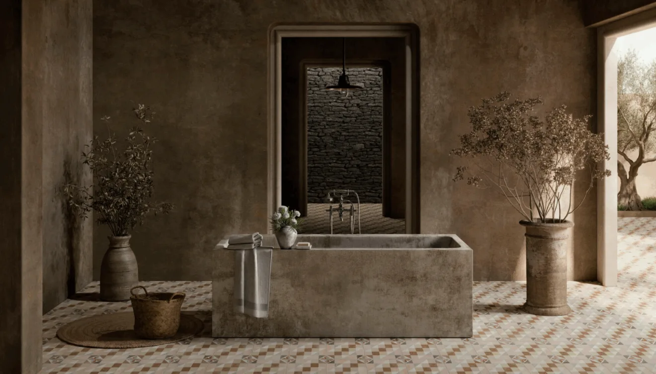 Pavimentos de estilo mediterráneo_ un toque de elegancia y frescura para tu baño