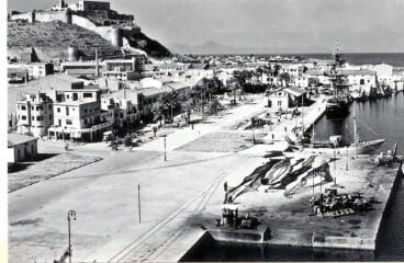 Puerto de Dénia a mediados del siglo XX