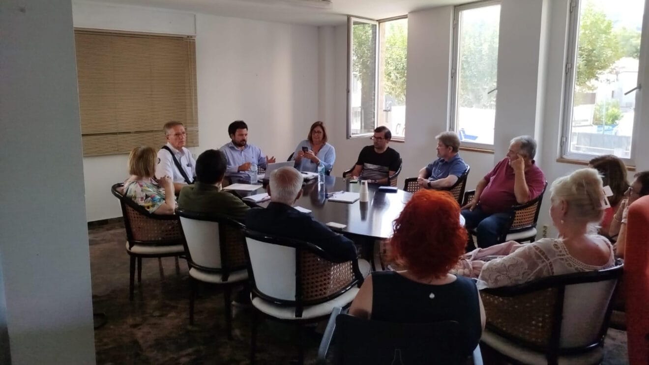 Reunión de Conselleria para tratar el problema del deslinde dest