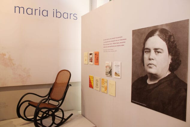 Imagen: Rincón de la exposición 'Maria Ibars. Un paisatge de paraules. Escriure i viure a l’ombra del Montgó' en Dénia