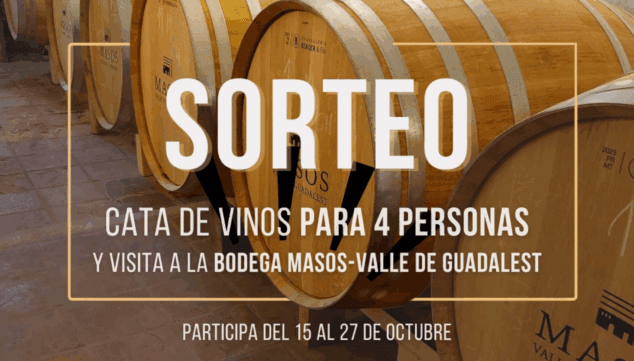 sorteo exclusivo gana una cata de vinos para 4 personas en la historica bodega masos