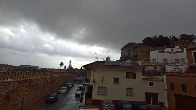 tormenta en el cielo de denia