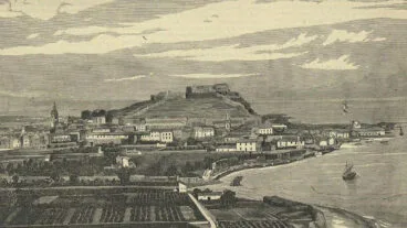 vista de denia en 1882 fuente historia de denia d roque chabas llorens dest
