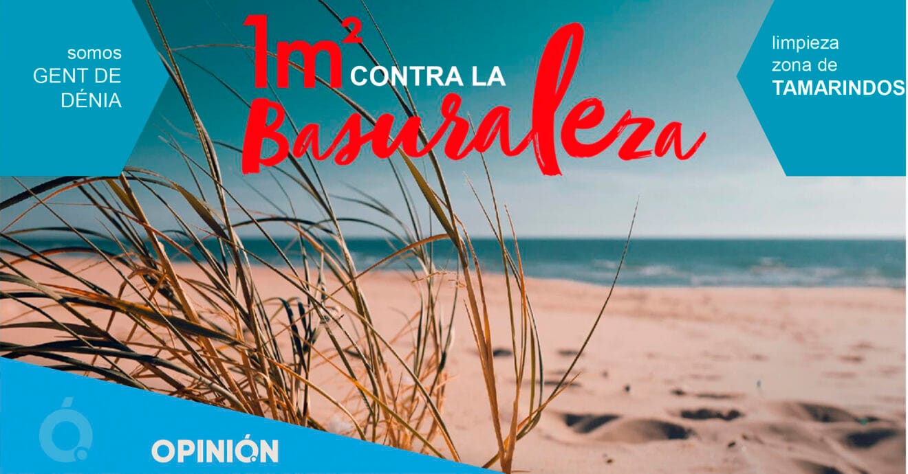 Voluntariado de Gent de Dénia para limpiar la escollera norte