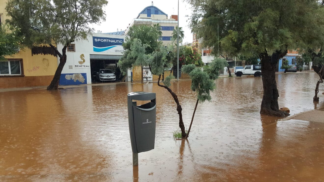 Zona de la Marineta Casiana inundada 15
