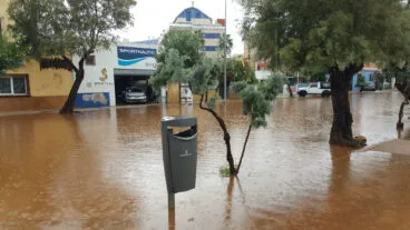 Zona de la Marineta Casiana inundada 15