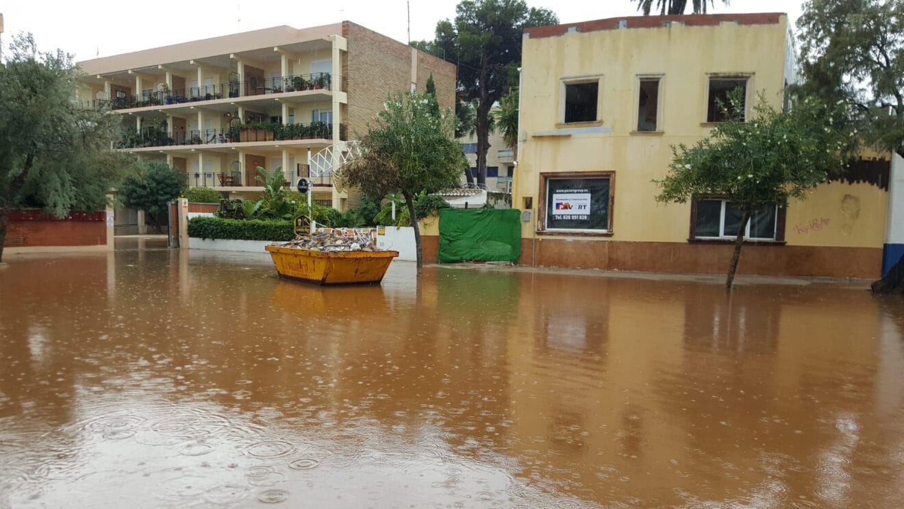 Zona de la Marineta Casiana inundada 20