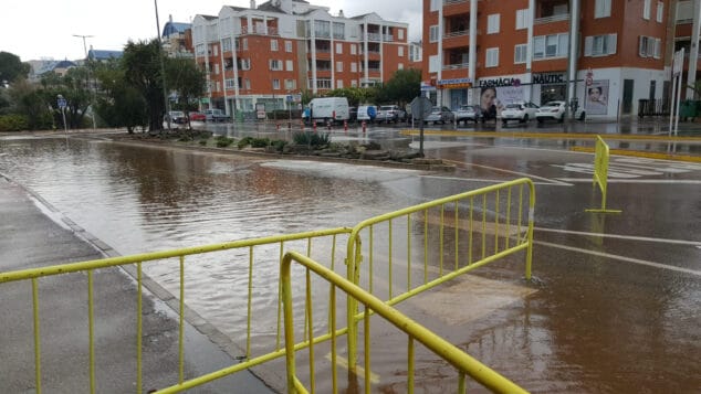 La Marineta Casiana de Dénia completamente inundada tras la tormenta 2 zona de la marineta casiana inundada 29