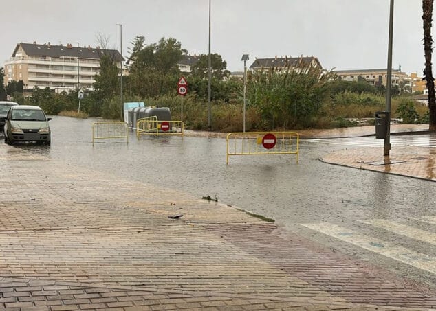 Imagen: Camí del Llavador cortado (archivo)