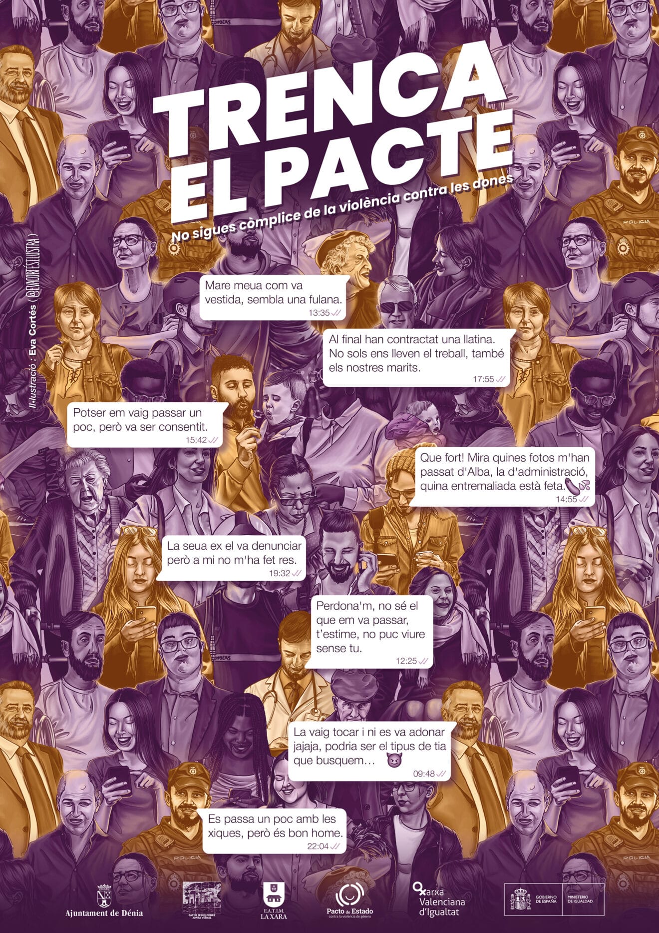 Cartel de Rompe el pacto