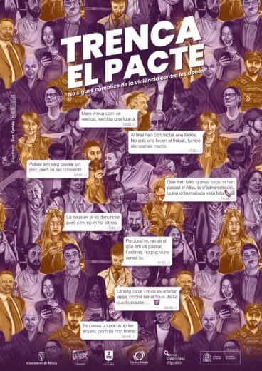 Cartel de Rompe el pacto