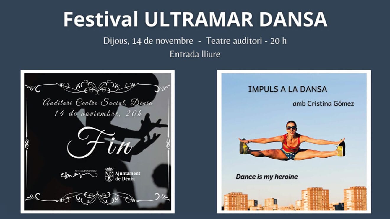 Cartel del festival Ultramar Dansa dest