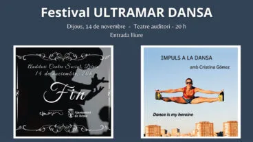 Cartel del festival Ultramar Dansa dest