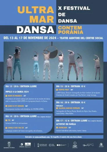 Cartel Festival Ultramar Dansa Dénia