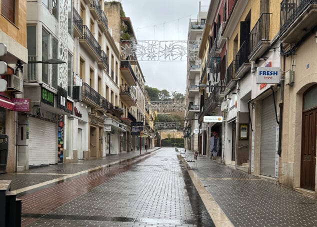 denia desierta durante la dana 04