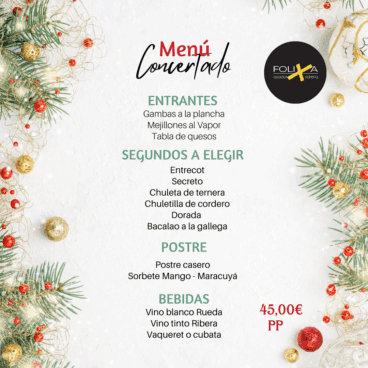Diferentes platos para disfrutar de la Navidad