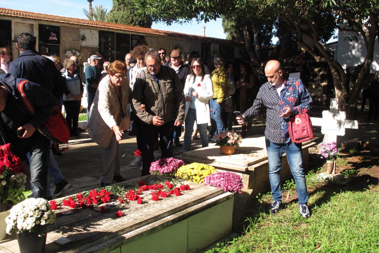 Homenaje a las víctimas del Franquismo