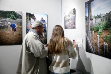 Inauguración de la exposición Miradas a la tierra 01