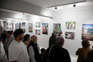 Inauguración de la exposición Miradas a la tierra 05