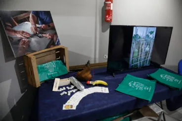 Inauguración de la exposición Miradas a la tierra 19