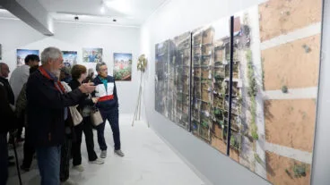 Inauguración de la exposición Miradas a la tierra dest