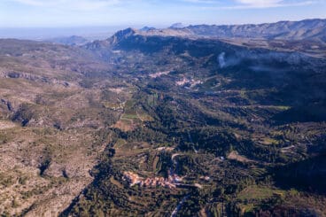 montanas de les valls de la marina alta