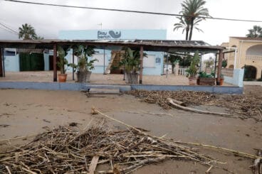 Playas de Dénia tras el temporal 06