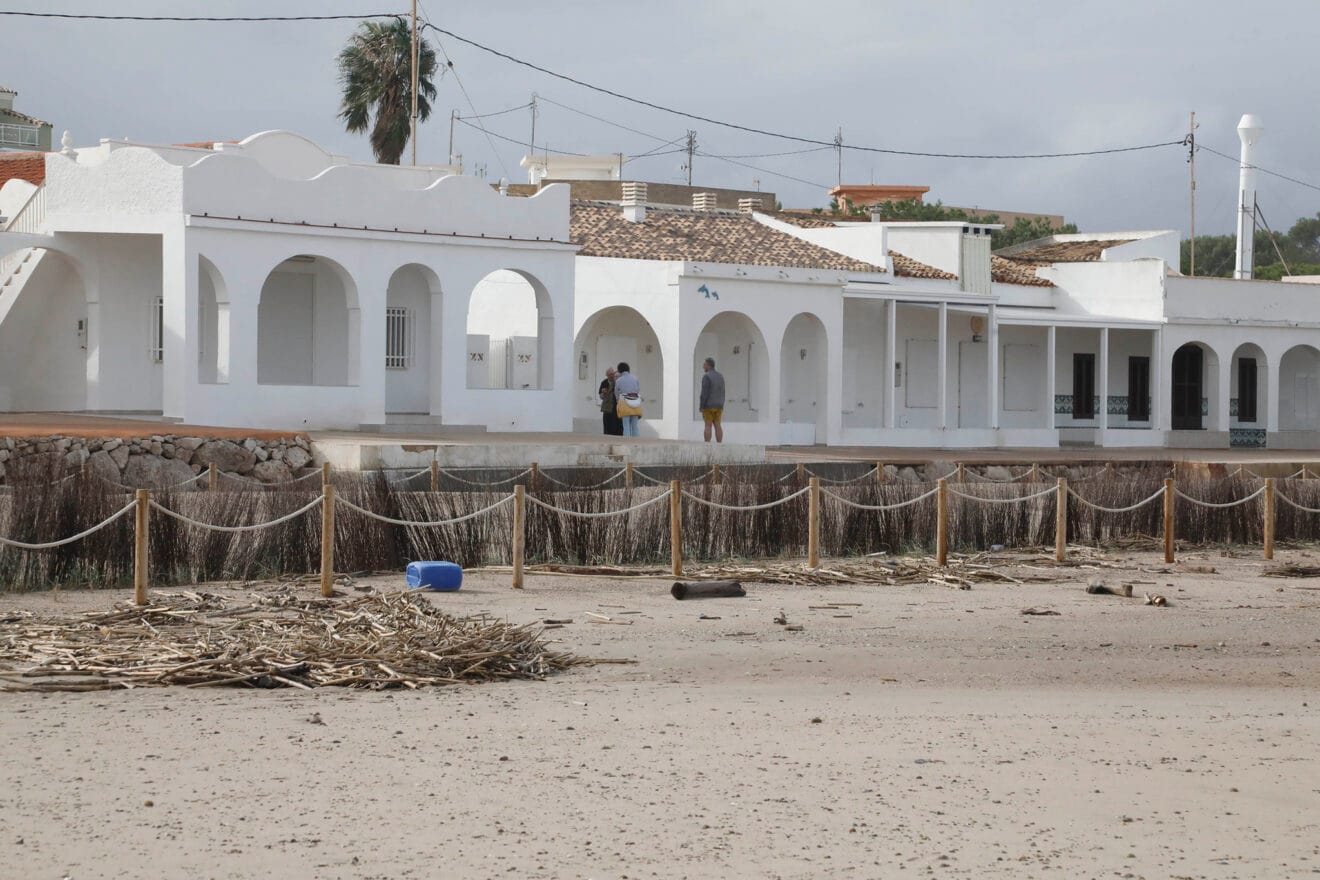 Playas de Dénia tras el temporal 27