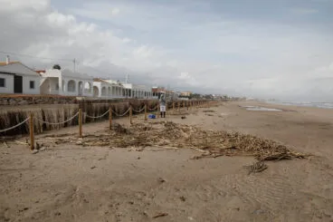 Playas de Dénia tras el temporal 29