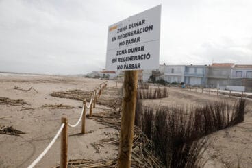 Playas de Dénia tras el temporal 32