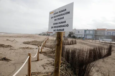 Playas de Dénia tras el temporal 32