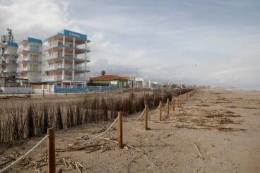 Playas de Dénia tras el temporal 36