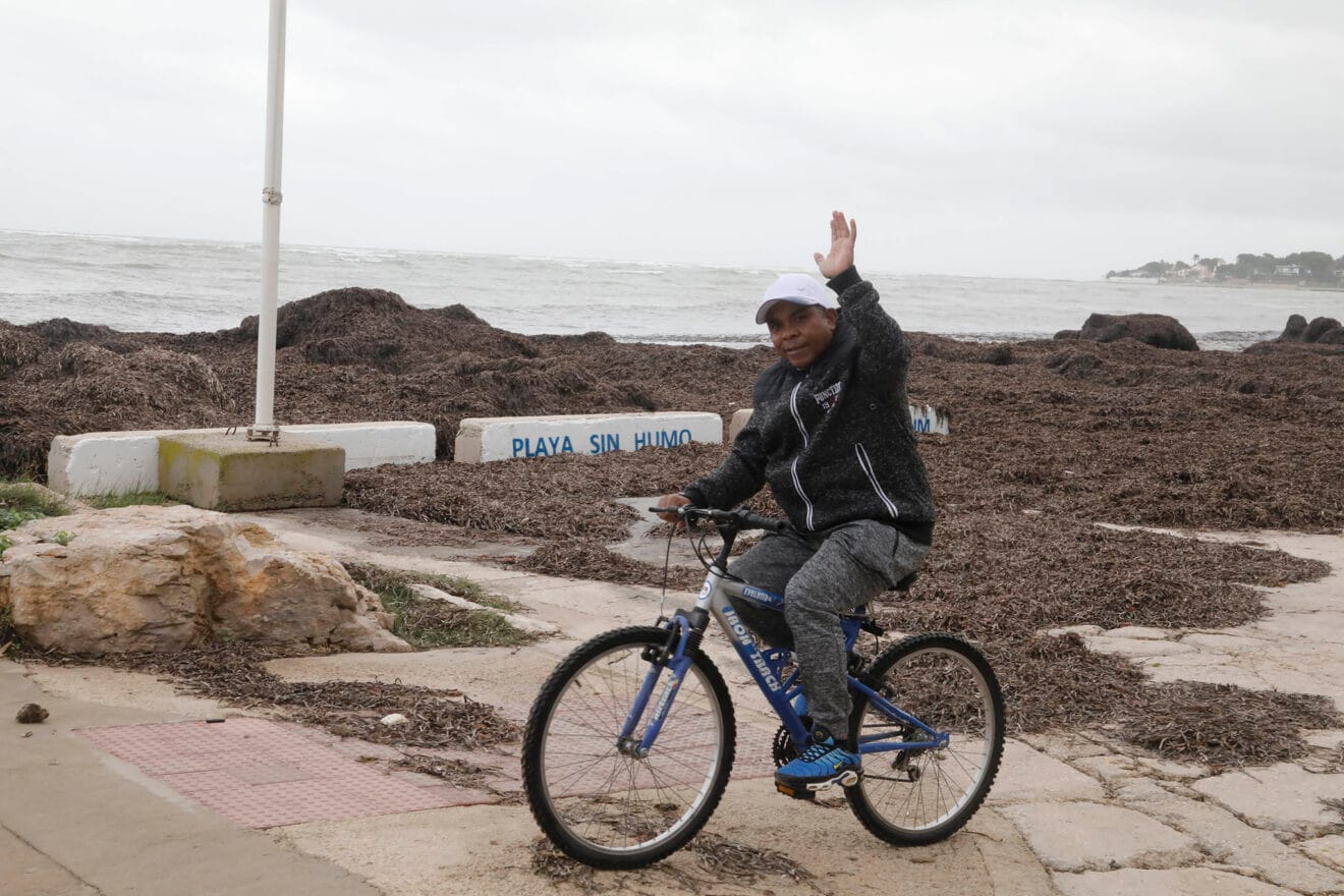 Playas de Dénia tras el temporal 48