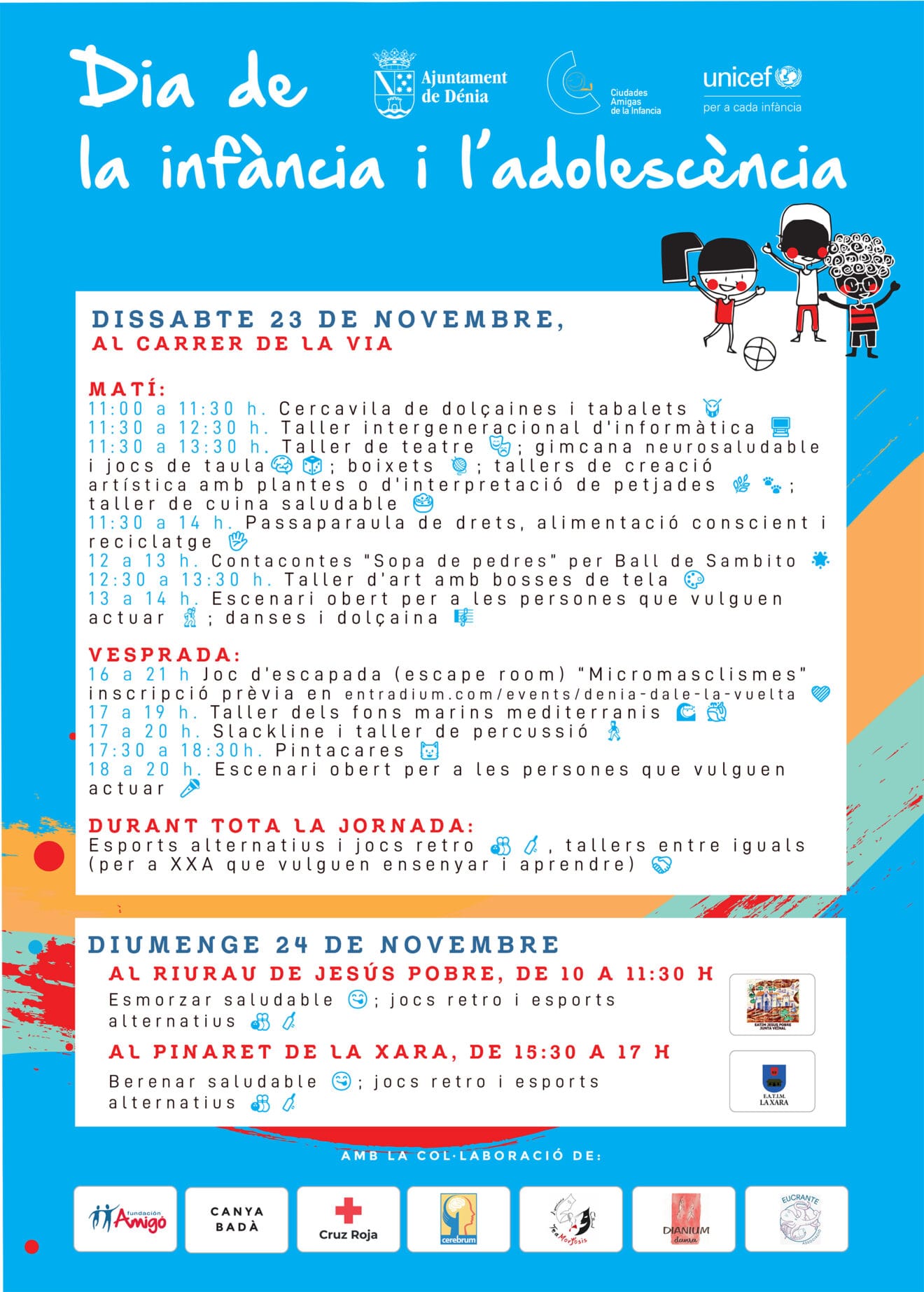 Programación del Día de la Infancia y la Adolescencia