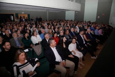 Público en el Auditorio del Centre Social durante los premios
