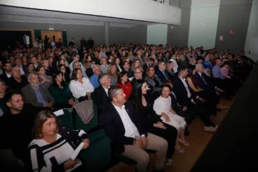 Público en el Auditorio del Centre Social durante los premios